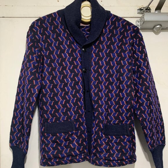 VINTAGE JAYDEE SUPERIOR VALUE BY KNITTERS LTD. SHAWL SWEATER CARDIGANS SIZE S - Picture 2 of 12